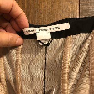 NWT Diane von Furstenberg dark purple sequin dress